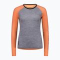 Women's thermal active sweatshirt Mons Royale Bella Tech grey heather/punch 3