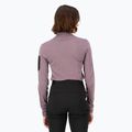 Women's Mons Royale Diversion Mock Neck thermal longsleeve mauve 2