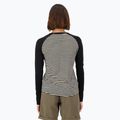 Women's thermal active sweatshirt Mons Royale Icon Raglan mr stripe/black 2