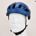 Lazer Tonic KinetiCore matte blue/black bicycle helmet 9