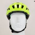Lazer Codax KinetiCore + net flash yellow bicycle helmet 8