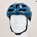 Rudy Project Skudo teal shiny bicycle helmet 7
