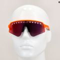 Oakley Sutro Lite Sweep Mathieu Van Der Poel orange sparkle/prizm road sunglasses 6