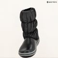Women's Crocs Winter Puff black/charcoal snow boots 9