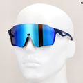 Red Bull SPECT Stun matt blue/smoke with blue mirror sunglasses 9