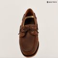 Men's Timberland Classic Boat Shoe medium brown full grain 9