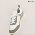 Geox women's shoes Alleniee grey/optic white 10