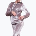 Women's tracksuit LEONE 1947 Chenille Shine On medium grey melange 5