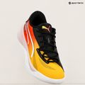 PUMA All-Pro Nitro Showtime yellow sizzle/purple glimmer men's basketball shoes 17