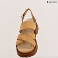 Timberland Clairemont Way women's sandals medium beige nubuck 10