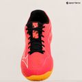 Men's volleyball shoes Mizuno Thunder Blade Z radiant red/white/carrot curl 9