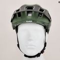 UVEX React MIPS bike helmet moss green/black matt 12