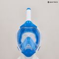 Children's full face mask for snorkelling AQUASTIC KAI Jr blue 13