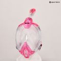 SEAC Libera transparent/pink full face mask for snorkelling 7