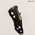 Nike Phantom GX II Club FG/MG Junior white/metallic gold coin/black children's football boots 9