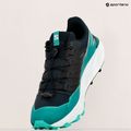 Salomon Thundercross men's running shoes carbon/tahitian tide/peacock blue 13
