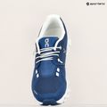 Women's On Running Cloud 5 denim/white running shoes 16