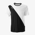 Men's tennis shirt Wilson Team II Crew white and black WRA794001