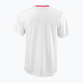 Wilson Team II Crew men's tennis shirt red and white WRA794002 2