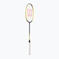 Badminton racket Wilson Fierce 570 gold/white 2