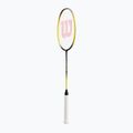Badminton racket Wilson Fierce 570 gold/white 3