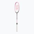 Badminton racket Wilson Fierce 270 pink/white 3