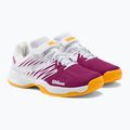 Wilson Kaos K 2.0 children's tennis shoes white and pink WRS329190 5