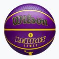 Wilson NBA Player Icon Outdoor Lebron basketball WZ4005901XB7 size 7