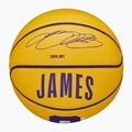 Wilson NBA Player Icon Mini Lebron basketball WZ4007201XB3 size 3