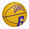 Wilson NBA Player Icon Mini Lebron basketball WZ4007201XB3 size 3 2