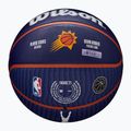 Wilson NBA Player Icon Outdoor basketball Booker navy 7 6
