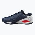 Men's tennis shoes Wilson Rush Pro Ace Clay navy blazer/white/infrared 10