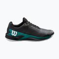 Wilson Rush Pro 4.0 Blade Clay men's tennis shoes black/black/deep teal 9