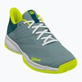 Wilson Kaos Stroke 2.0 men's tennis shoes stormy sea/deep teal/safety yellow 8