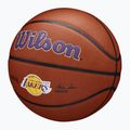 Basketball Wilson NBA Team Alliance Los Angeles Lakers brown size 7 3