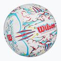 Wilson Graffiti Peace volleyball white/blue size 5 2
