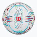 Wilson Graffiti Peace volleyball white/blue size 5 3