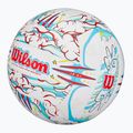 Wilson Graffiti Peace volleyball white/blue size 5 5