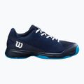 Children's tennis shoes Wilson Rush Pro L Jr navy blazer/white/ atomic blue 9