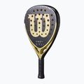 Padel racket Wilson Defy LS black/ gold 3