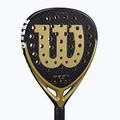Padel racket Wilson Defy LS black/ gold 6