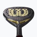 Padel racket Wilson Defy V1 black/ gold 4