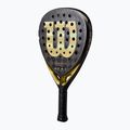 Padel racket Wilson Defy Pro V1 black/ gold 3