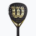 Padel racket Wilson Defy Pro V1 black/ gold 6