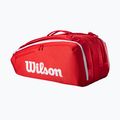 Tennis bag Wilson Super Tour Red 15PK red 2