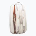Wilson Roland Garros Super Tour tennis bag 9PK cream/ clay 3