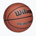 Basketball Wilson Reaction Pro brown/silver size 7 2