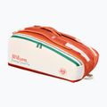 Tennis bag Wilson Roland Garros Super Tour 9Pk 2026 cream/clay/green