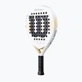 Padel racket Wilson Optix V2 Lite white 3