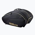 Padel bag Wilson Defy Padel black/gold 2
